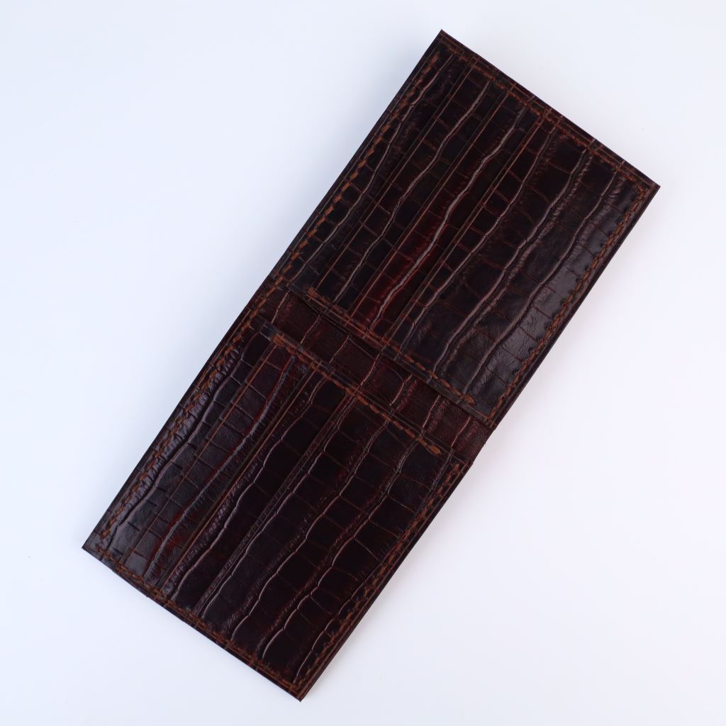 Crocodile Pattern Heritage Wallet