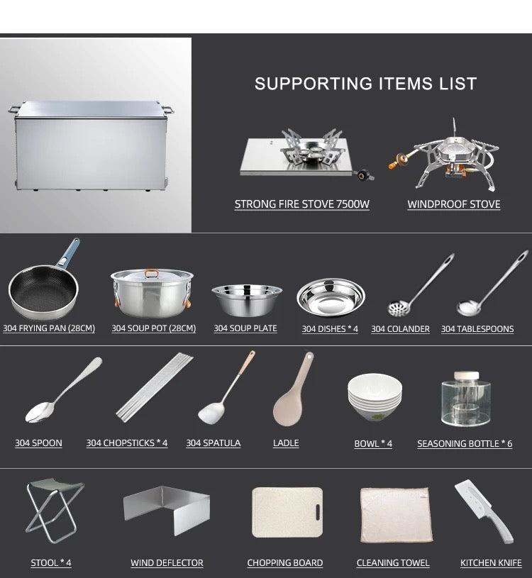 Portable Camping kitchen