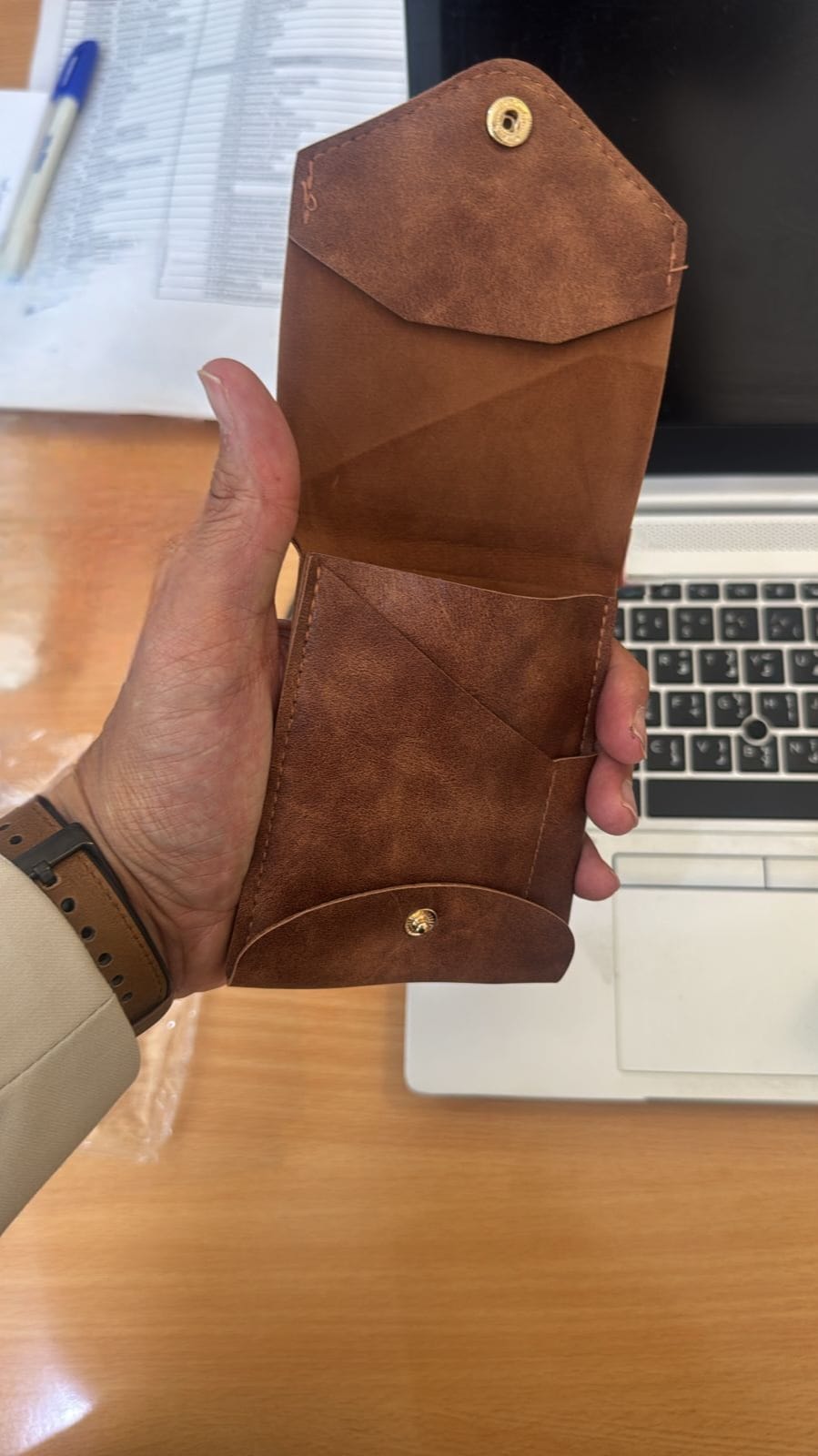 Pathfinder Compact Wallet with Pen