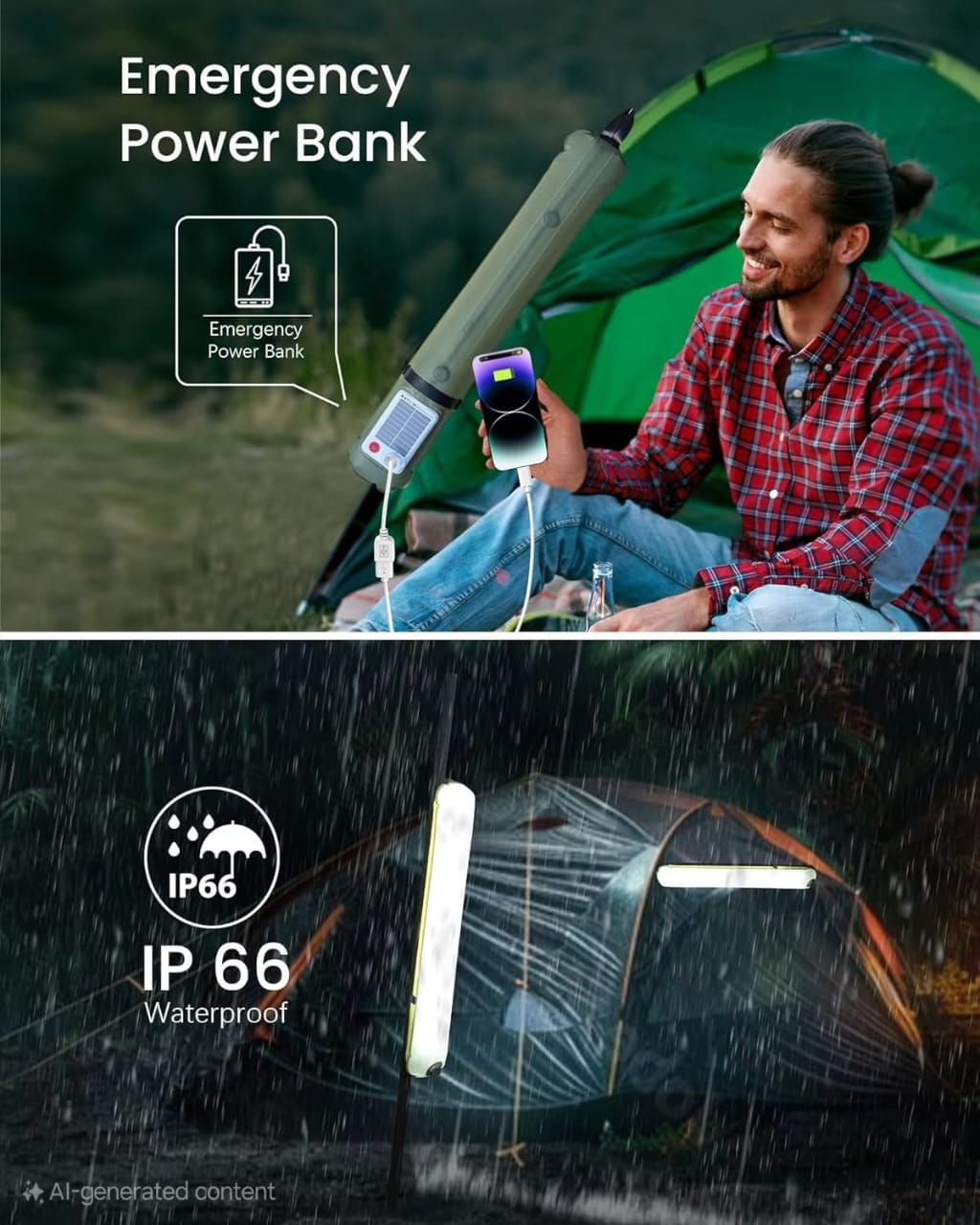 Solar Glo Rechargable light