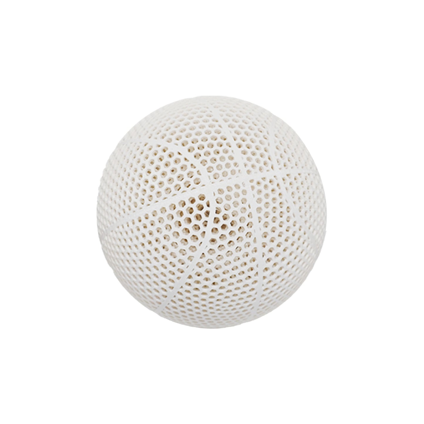 Airless Basketball with a hollow honeycomb design, engineered for optimal bounce and handling in Size 7.