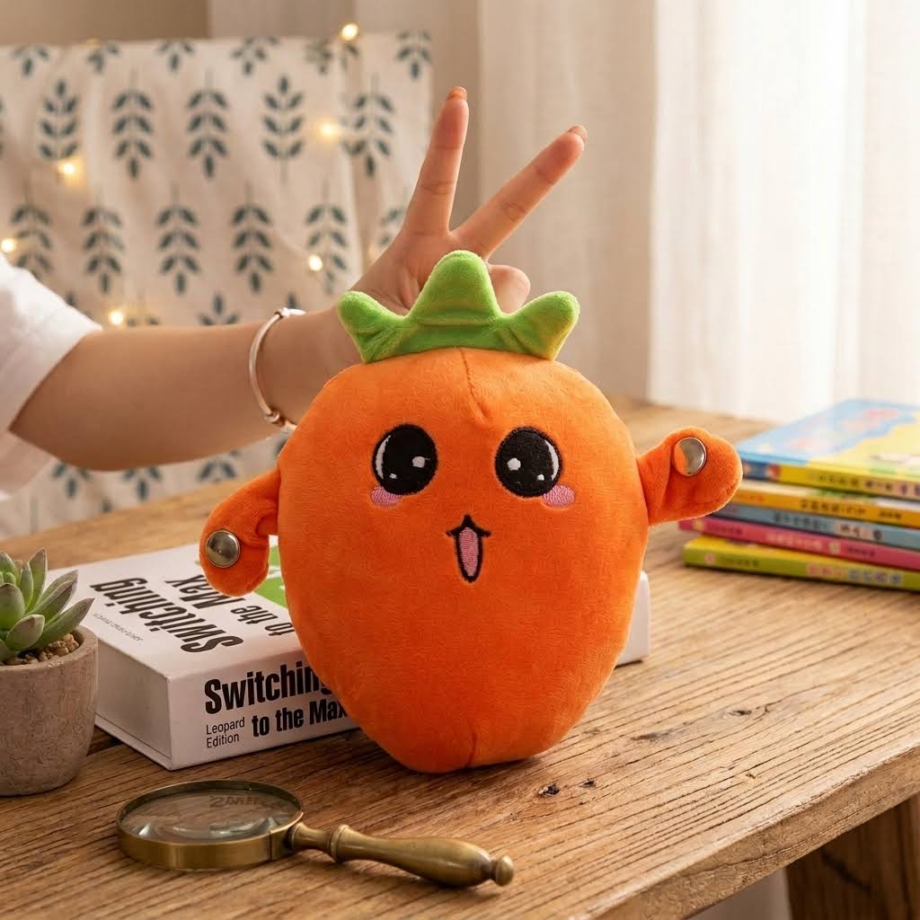 Peluche interactivo con sensores humanos - Aura Buddy