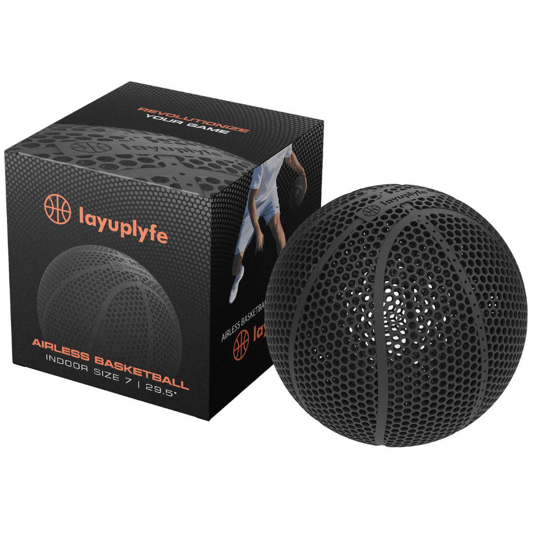 LayupLyfe Game Changer 3D Printed Airless Basketball