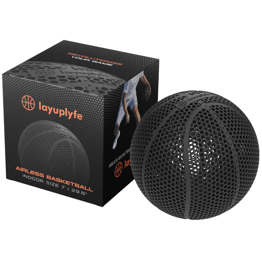 LayupLyfe Game Changer 3D Printed Airless Basketball