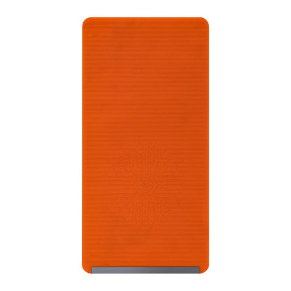 Bendable Silicone Phone Holder in vibrant orange color, designed for hands-free viewing and multi-angle support.