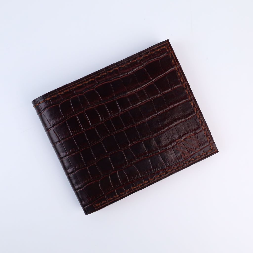 Crocodile Pattern Heritage Wallet