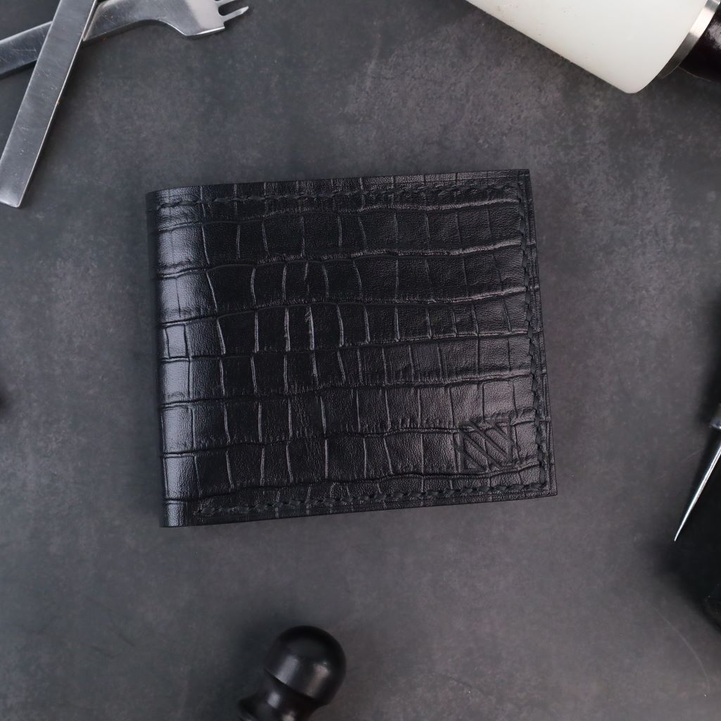 Crocodile Pattern Heritage Wallet