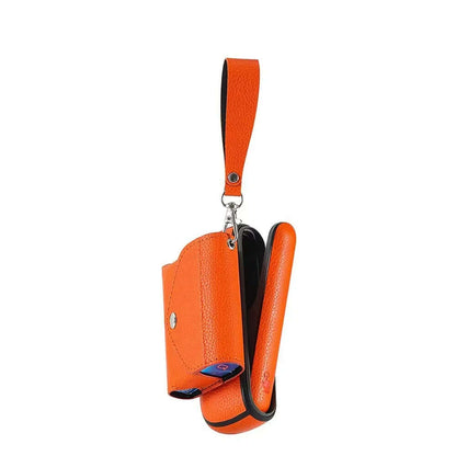 Iluma Leather Case with premium stitching and luxury protective finish.