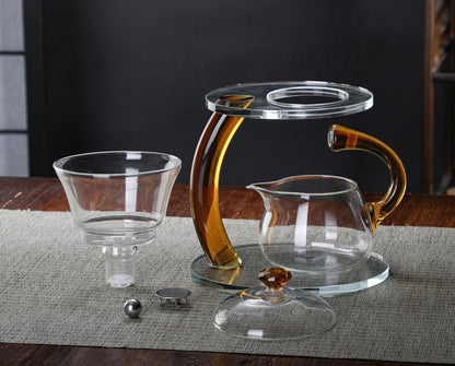 Magnetic Glass Tea Pot KT