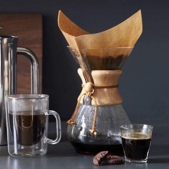 اداة عمل القهوة بطريقة كيميكس