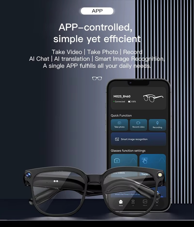 VisionAI Pro Smart Glasses