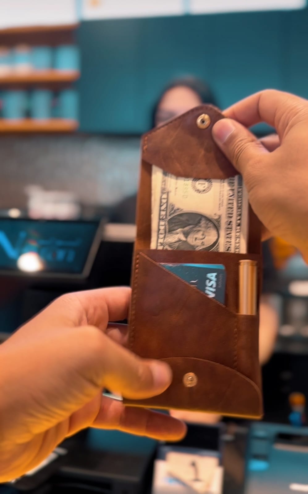 Pathfinder Compact Wallet with Pen