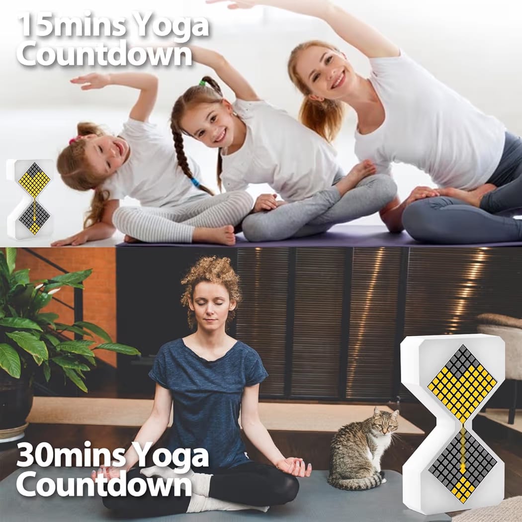 GravityFlow LED Digital Hourglass