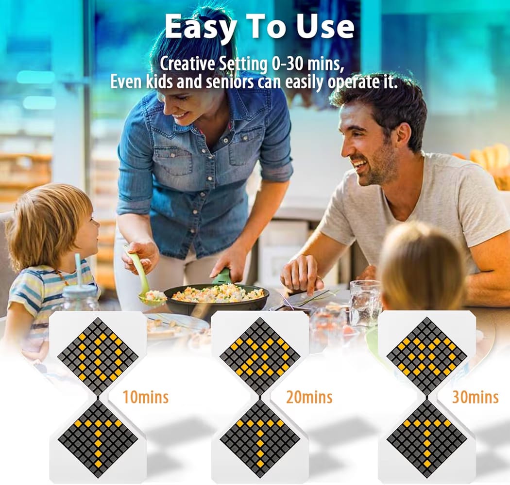 غرافيتي فلو: ساعة رملية رقمية 