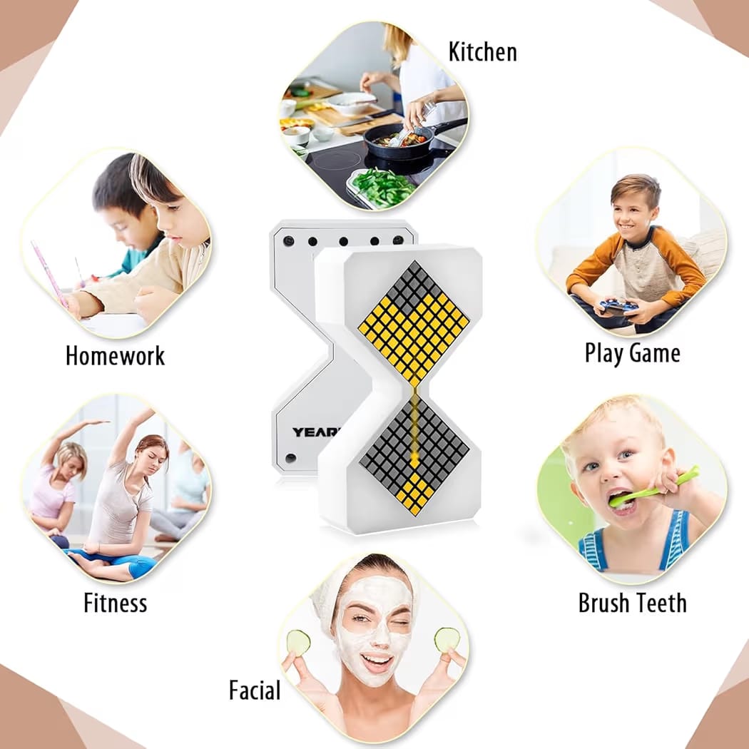 غرافيتي فلو: ساعة رملية رقمية 