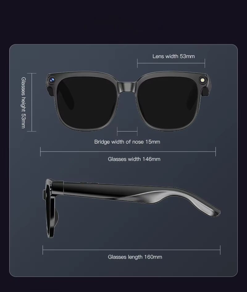 VisionAI Pro Smart Glasses