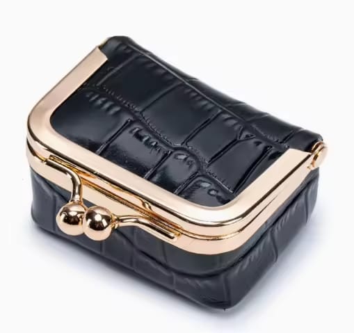 Voyage Organizer | Premium Black Mini Pouch