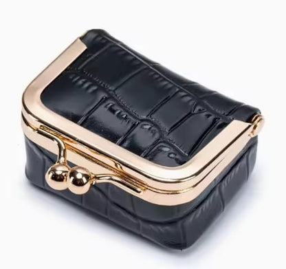 Voyage Organizer | Premium Black Mini Pouch