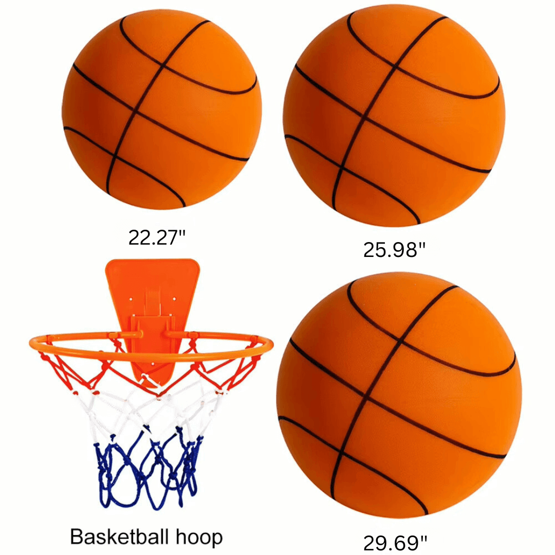 silent foam basketball