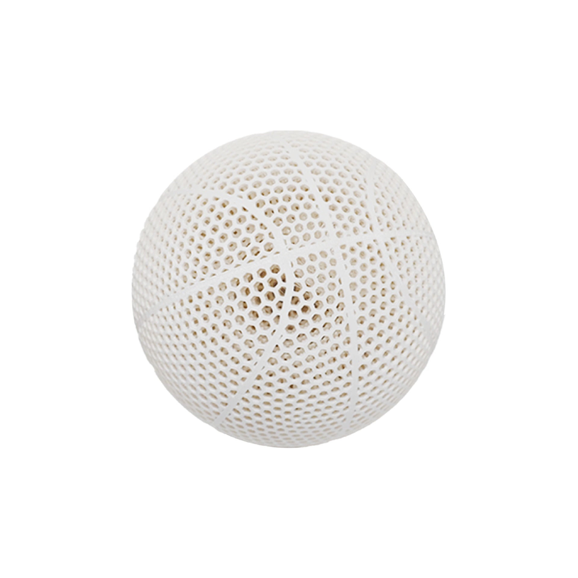 Airless Basketball with a hollow honeycomb design, engineered for optimal bounce and handling in Size 7.