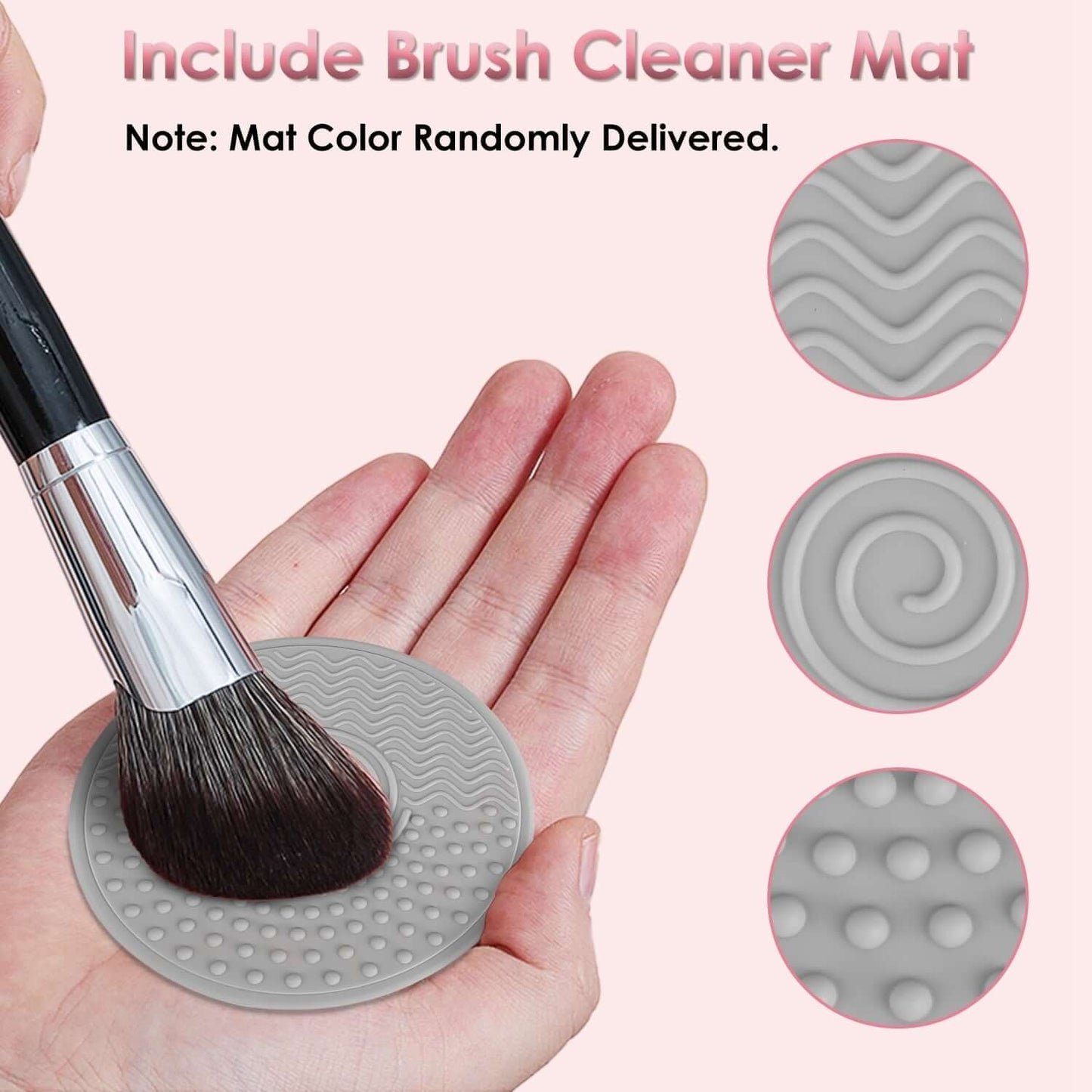 4-in-1 Electric Makeup Brush Cleaner with a sleek digital display, showing the UV sterilization chamber and brush storage compartment.
