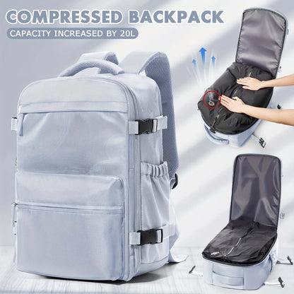 Vacuum Backpack made from nylon with 40 Liter capacity for efficient storage and easy carrying.