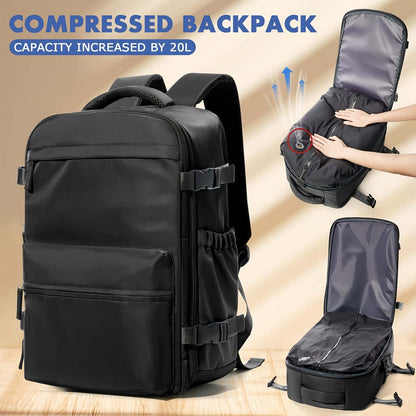 Vacuum Backpack made of nylon, 40-liter capacity, ideal for versatile carrying solutions.