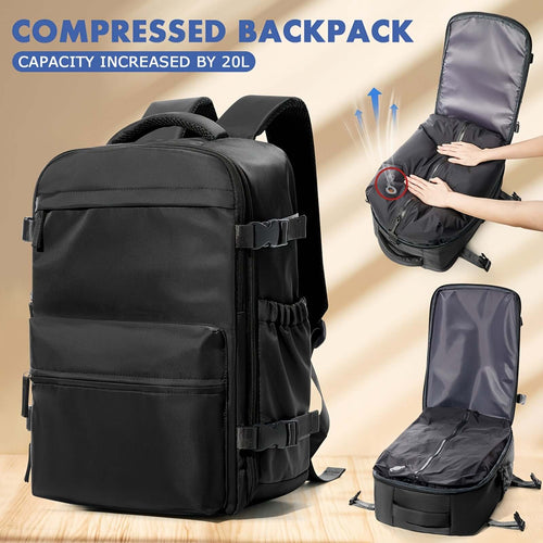 Vacuum Backpack made of nylon, 40-liter capacity, ideal for versatile carrying solutions.