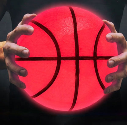 LED light up basketball, glowing size 7 ball