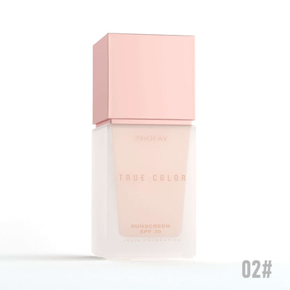 Matte Sunscreen Liquid Foundation SPF 30 | Full Coverage