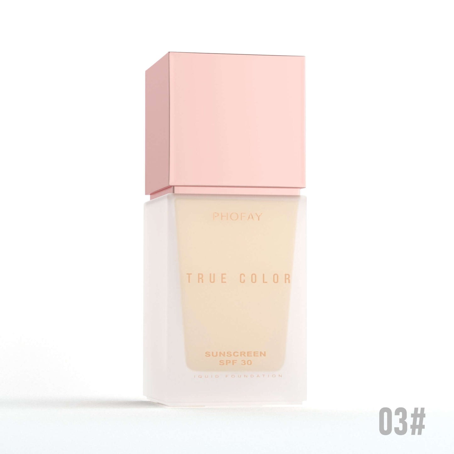 Matte Sunscreen Liquid Foundation SPF 30 | Full Coverage