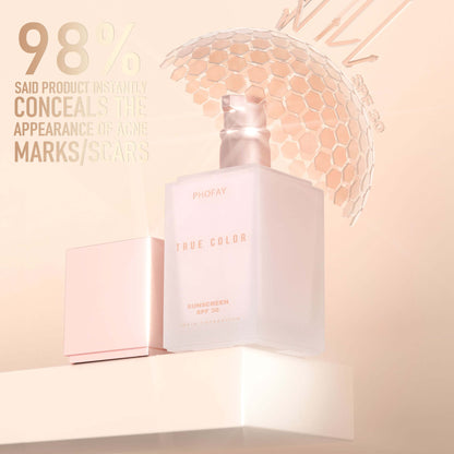 Matte Sunscreen Liquid Foundation SPF 30 | Full Coverage