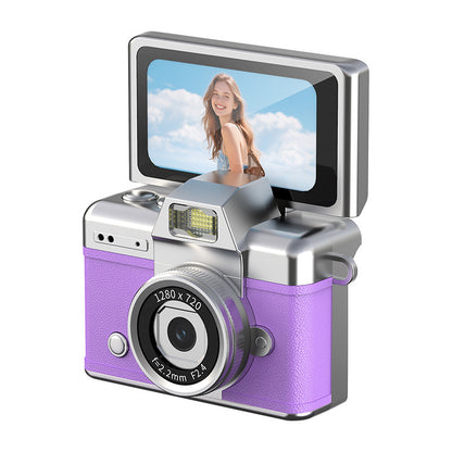 Retro digital camera, mini flip-screen digicam – photo 18