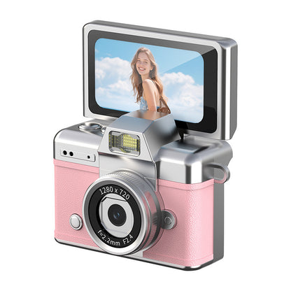 Retro digital camera, mini flip-screen digicam – photo 8