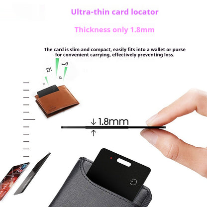 Wallet tracker card, ultra-thin 1.8 mm Bluetooth wallet finder – photo 2