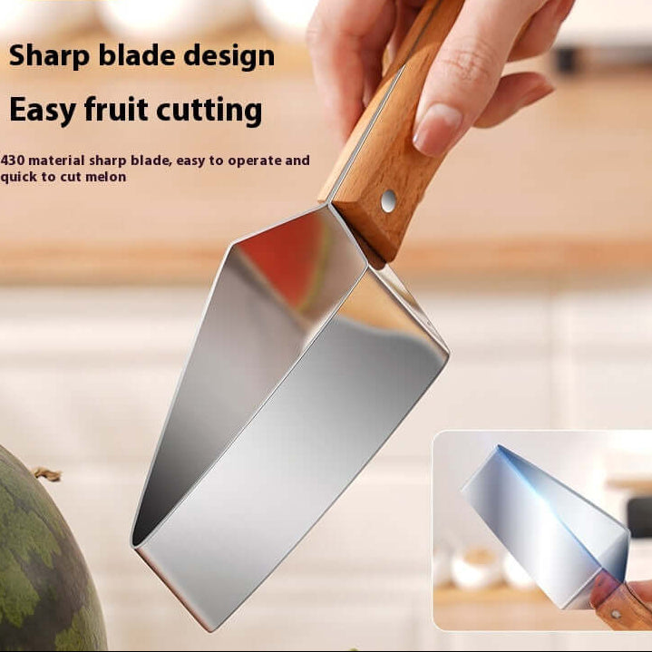 Watermelon Splitter with sharp blade design for easy fruit cutting and quick melon slicing.